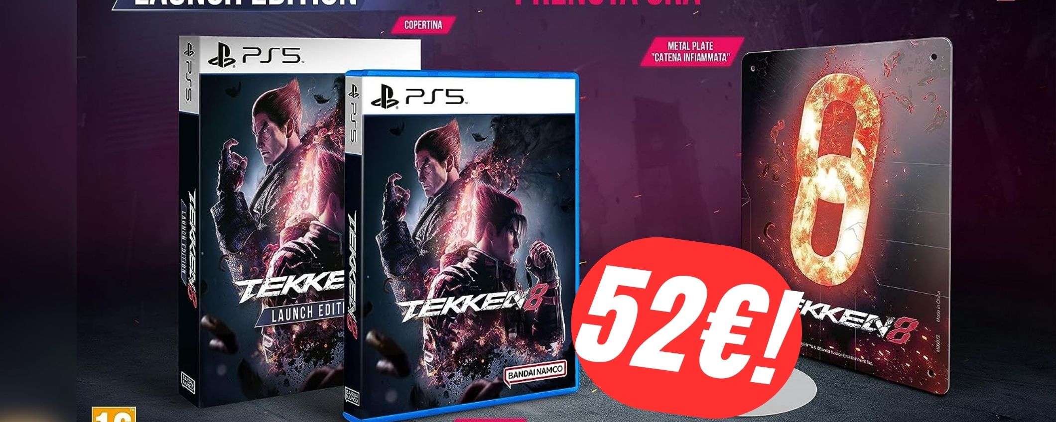 Risparmia il -34% per TEKKEN 8 in versione Launch Edition!