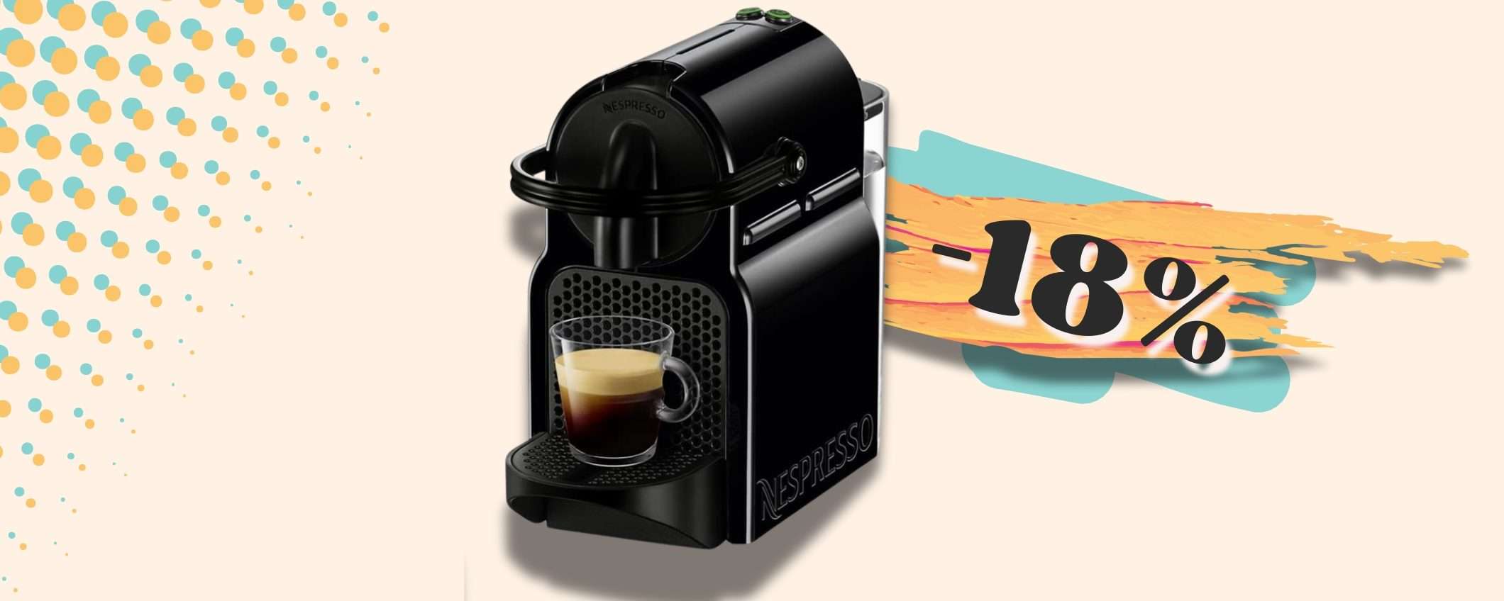 TORNA in promo Nespresso Inissia: la MIGLIORE macchina per caffè a casa