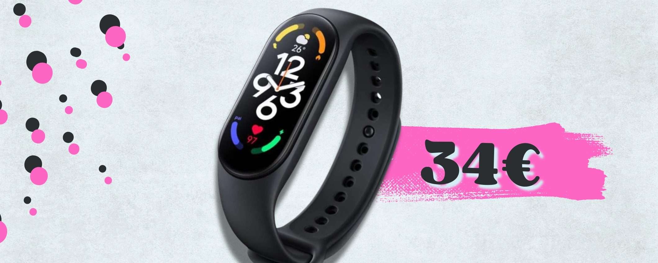 Xiaomi Mi Band 7 al polso è un gioiello TECH, meno di 40€ per farla tua