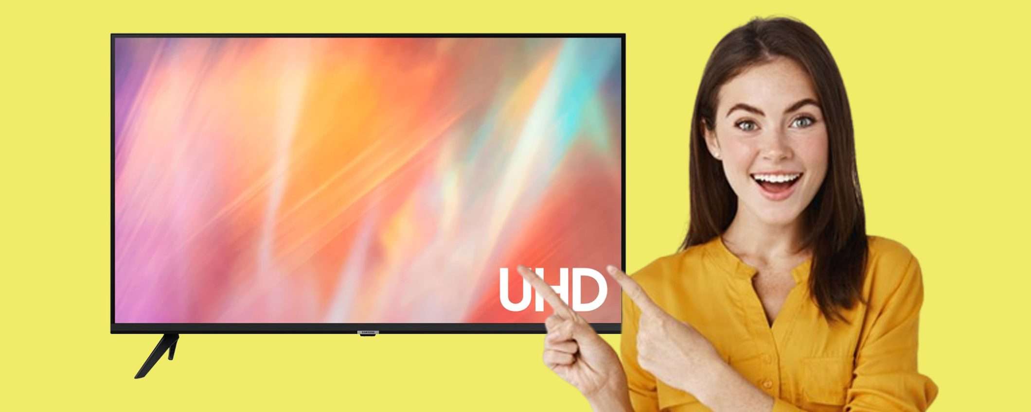 Smart TV Samsung Crystal UHD 4K da 43