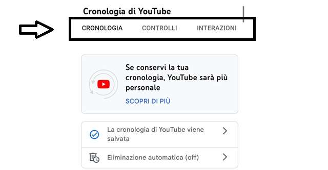 Come vedere la cronologia visualizzazioni di YouTube dal sito web su smartphone