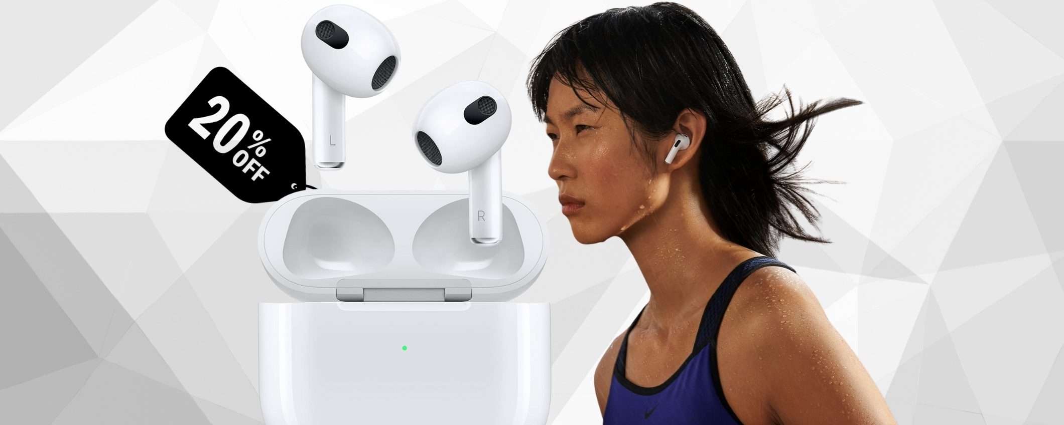 Apple AirPods (3ª gen) a rate da 31€ per 5 mesi SENZA INTERESSI