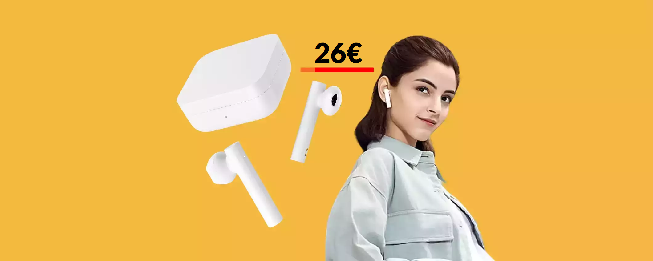 Auricolari Xiaomi a meno di 30€: la tua musica per più di un giorno