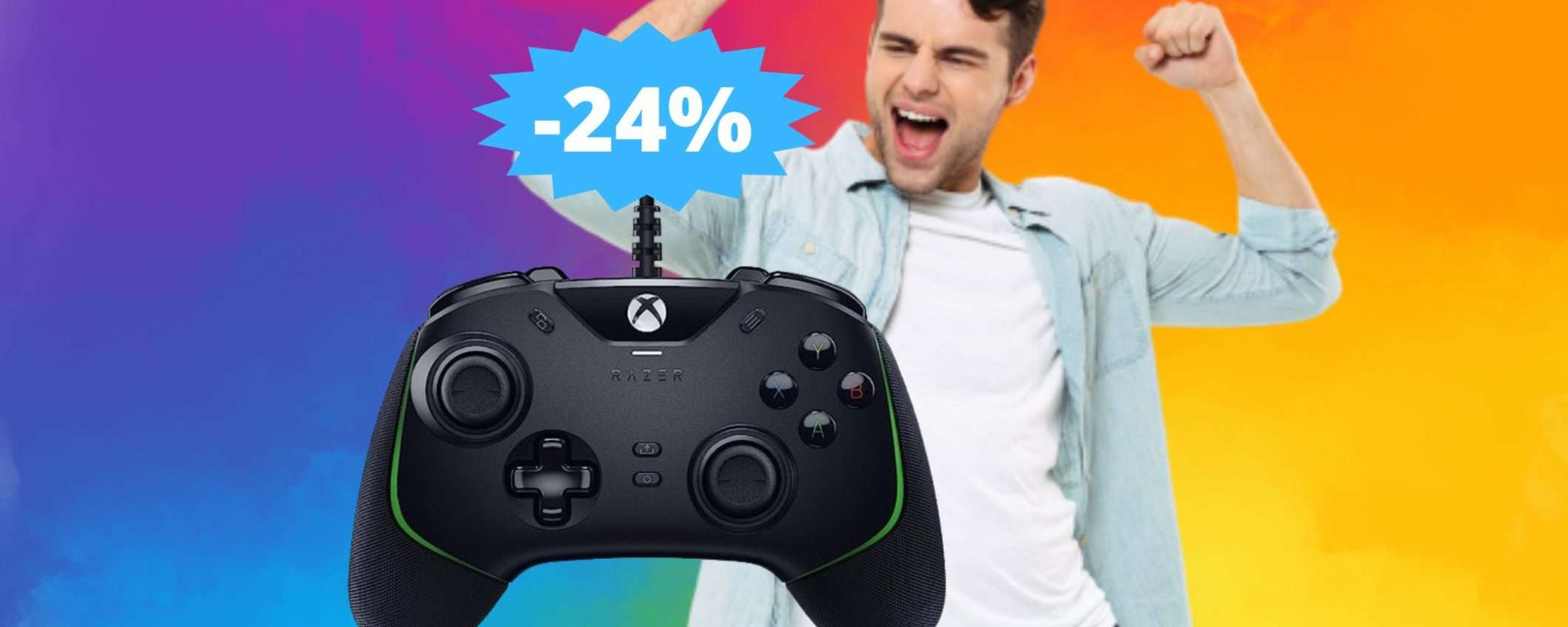 Controller Razer Wolverine V2: sconto IMPERDIBILE del 24%