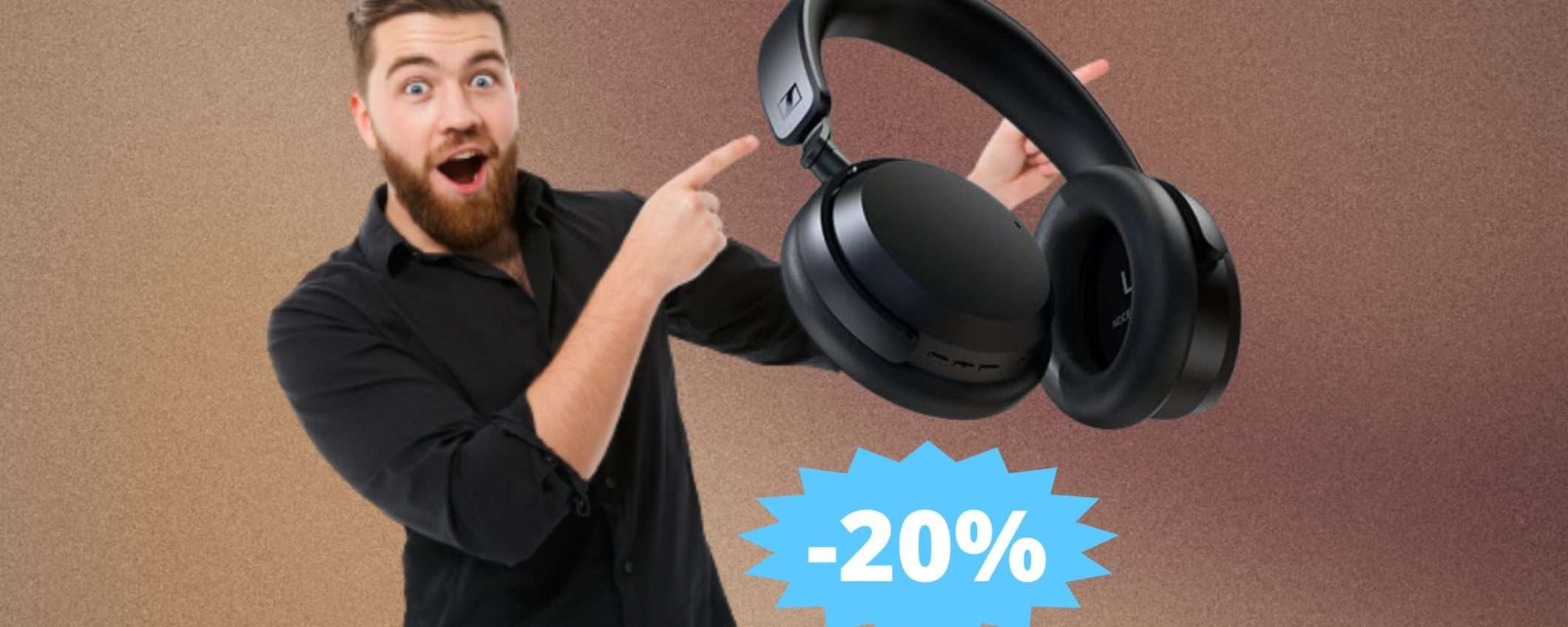 Cuffie Sennheiser ACCENTUM: la qualità audio che meriti (-20%)