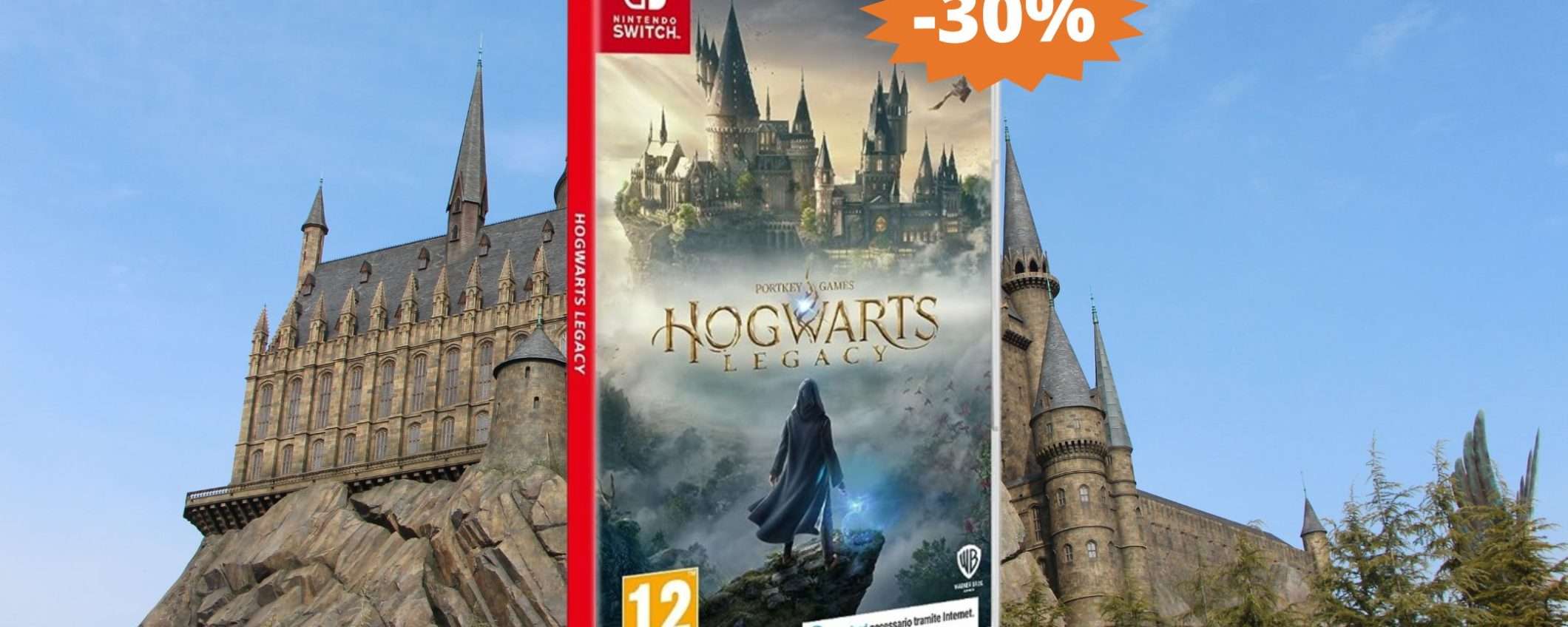 Hogwarts Legacy per Switch: IMPERDIBILE per i veri fan (-30%)