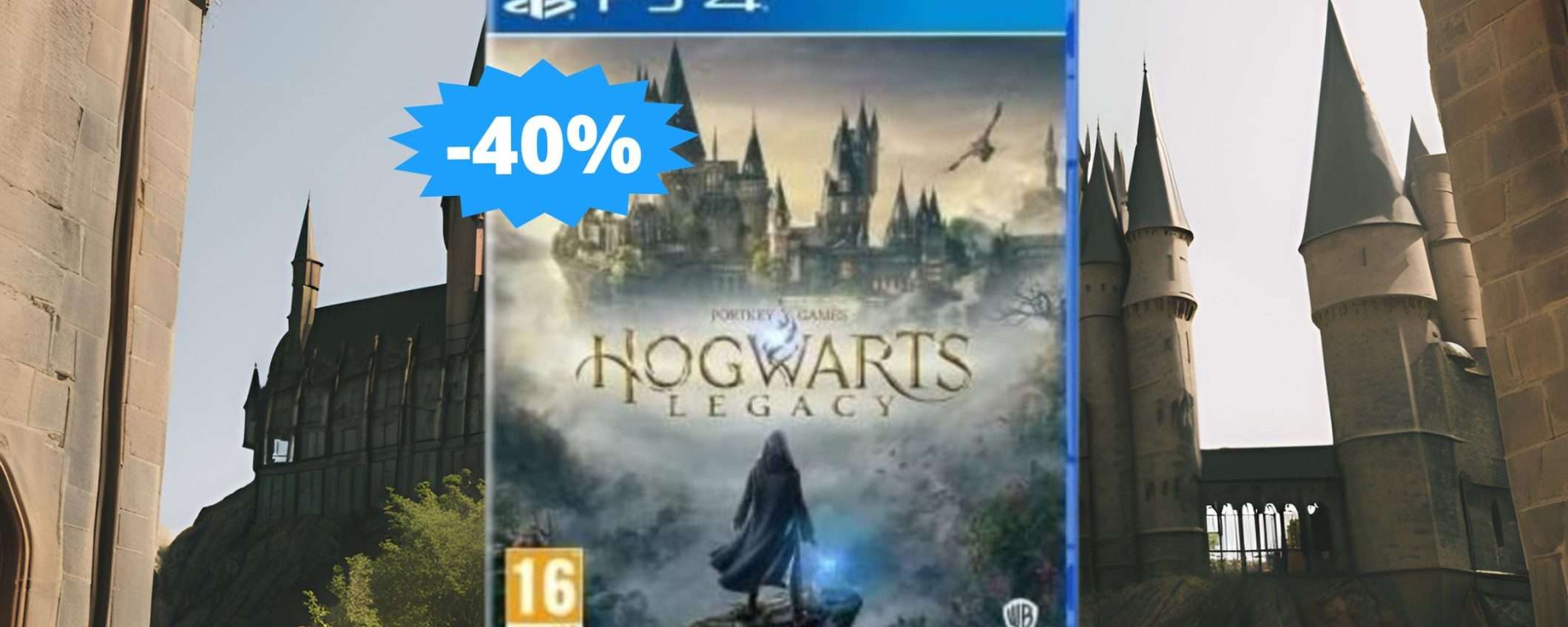 Hogwarts Legacy per PS4: sconto IMPERDIBILE del 40%