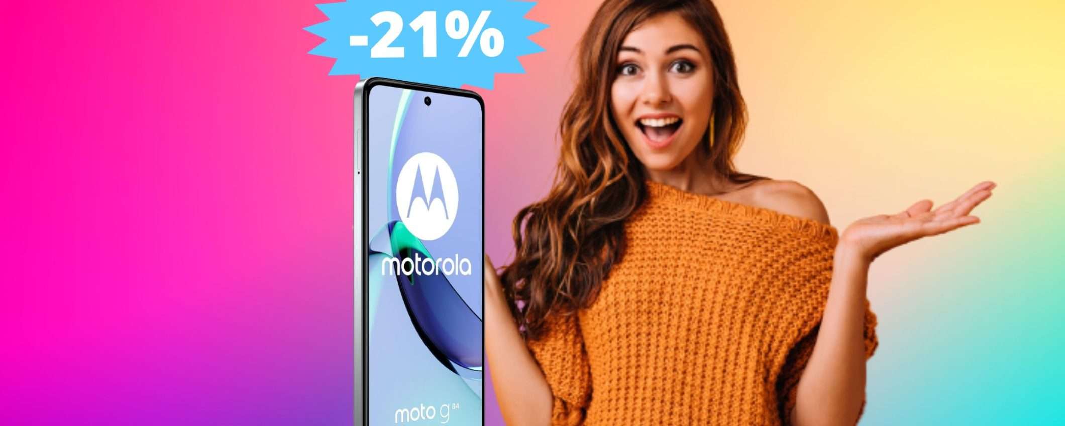 Motorola Moto g84: il medio gamma che stavi cercando (-21%)