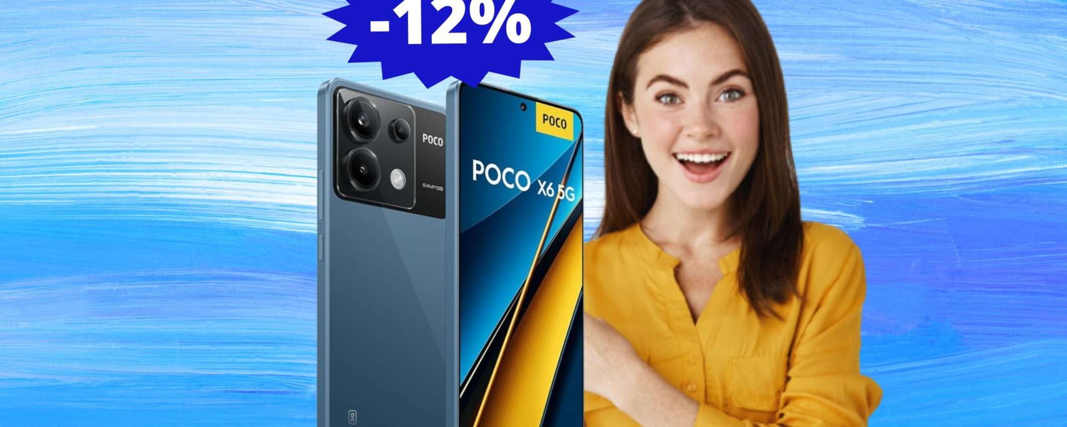 POCO X6: il medio gamma che non ti aspettavi (-12%)