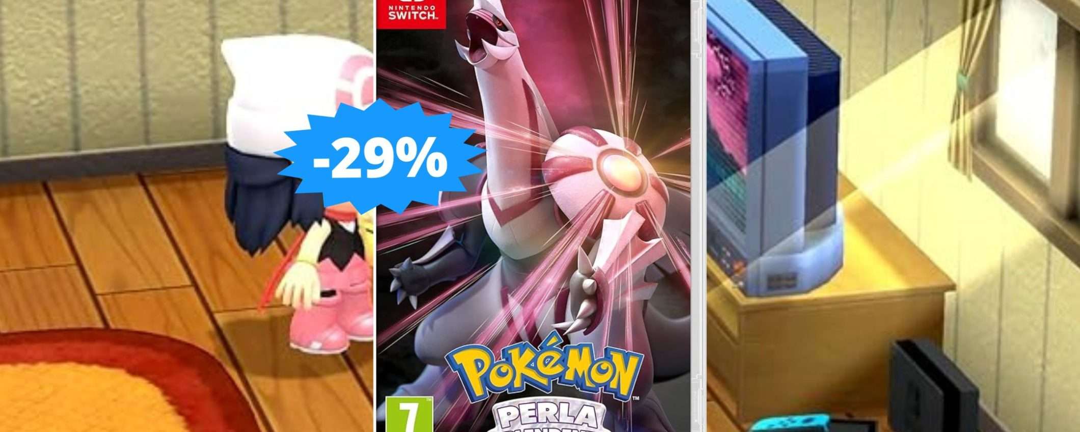 Pokémon Perla Splendente: sconto EPICO del 29% su Amazon