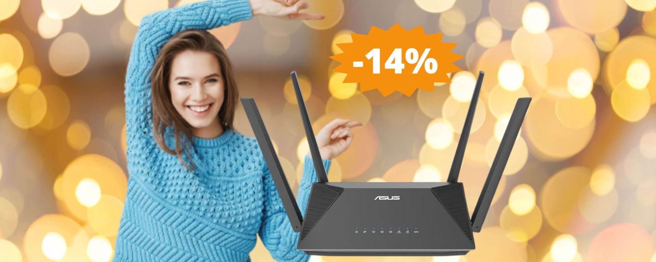 Router ASUS RT-AX52: OFFERTA a tempo limitato su Amazon (-14%)