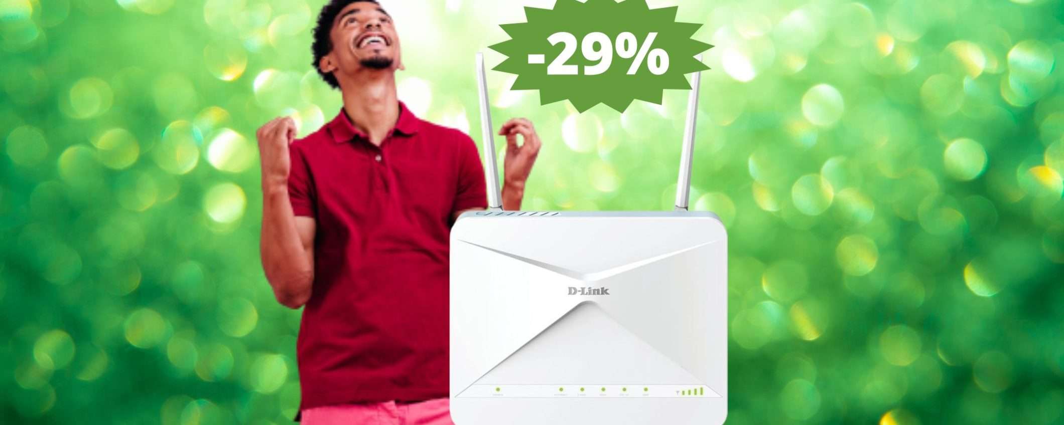 Router D-Link AX1500: MEGA sconto del 29% su Amazon