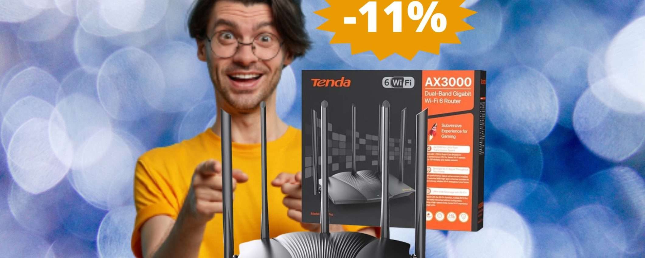 Router Tenda RX12 Pro: ELEVA la tua connessione (-11%)