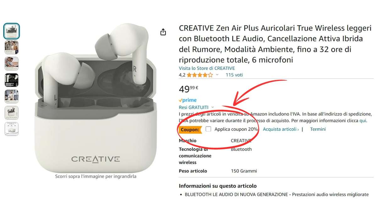 creative-zen-air-plus-auricolari-wireless-stupendi-20-meno-coupon