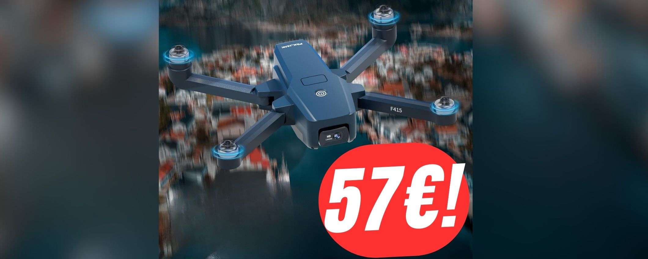 Vola con 57€ grazie al DRONE che crolla al MINIMO STORICO
