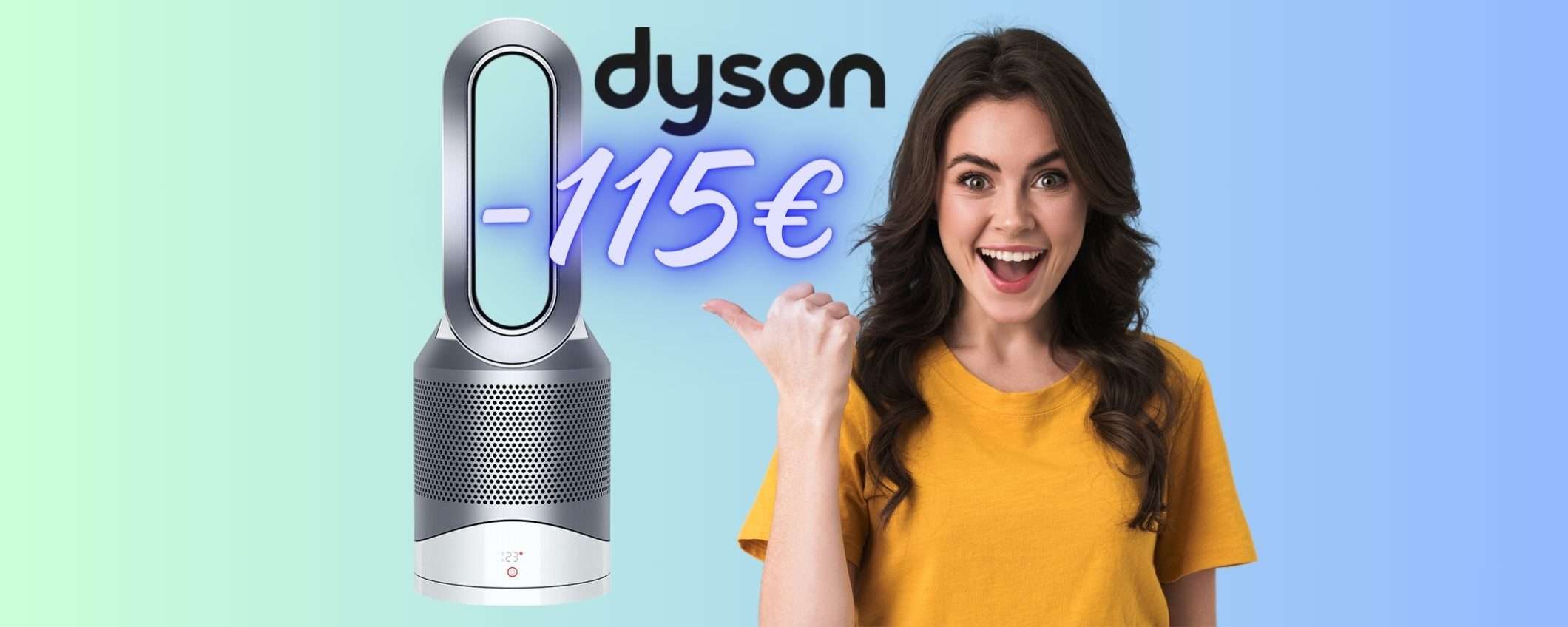 Dyson: purificatore che scalda e rinfresca l'aria a 115€ in MENO (eBay)