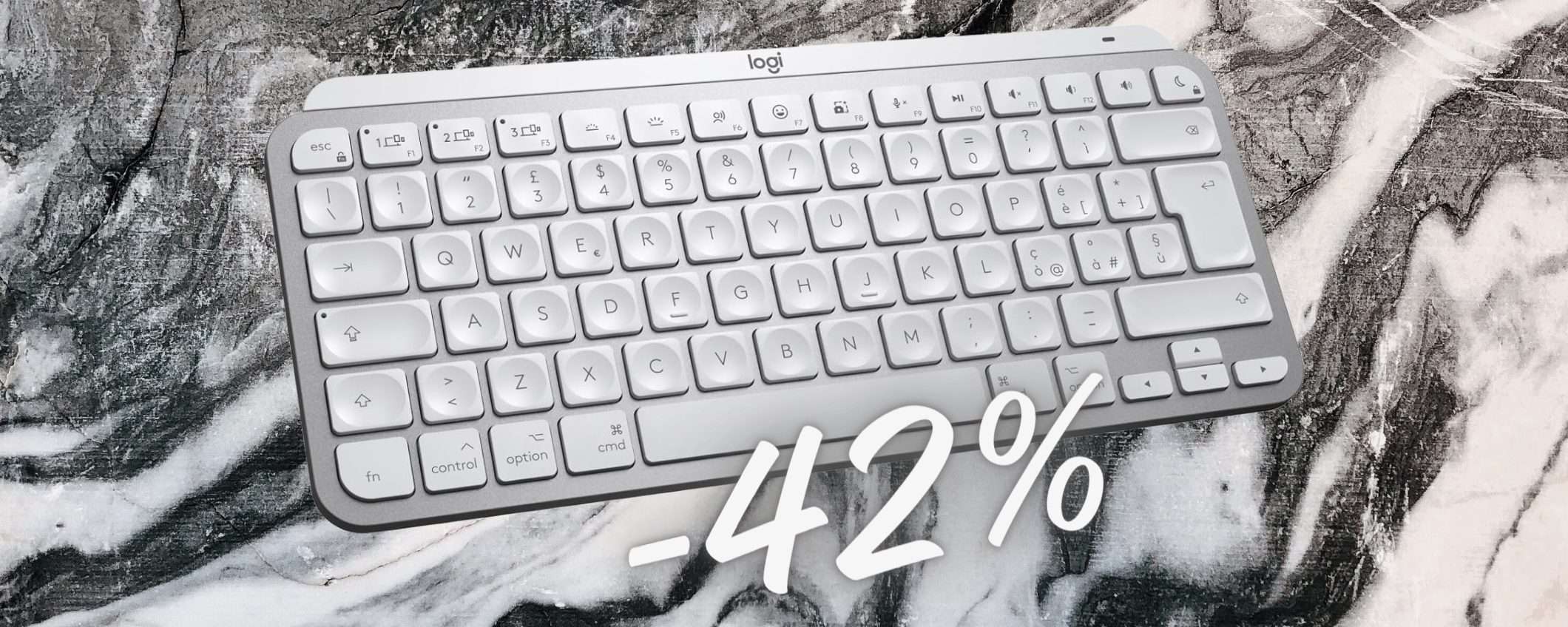 Logitech MX Keys Mini for Mac al 42% è un VERO AFFARE (Amazon)