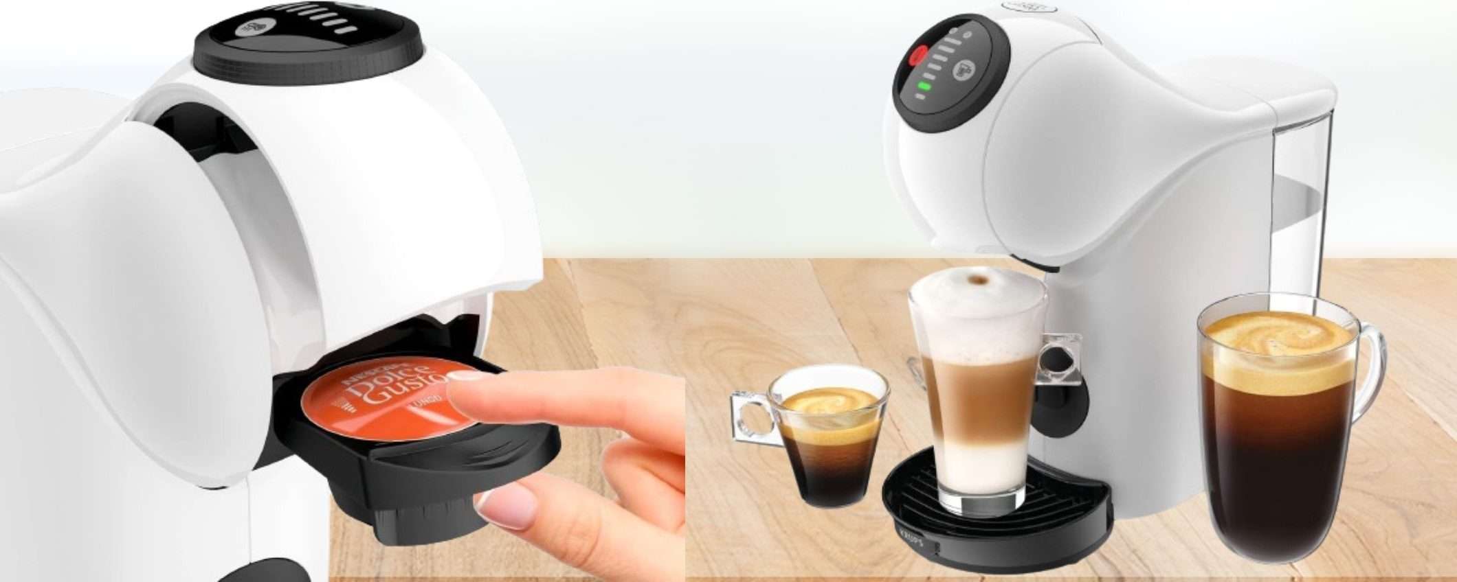 Nescafé Dolce Gusto Genio S a 67€ con 40€ di caffè in OMAGGIO: pura FOLLIA