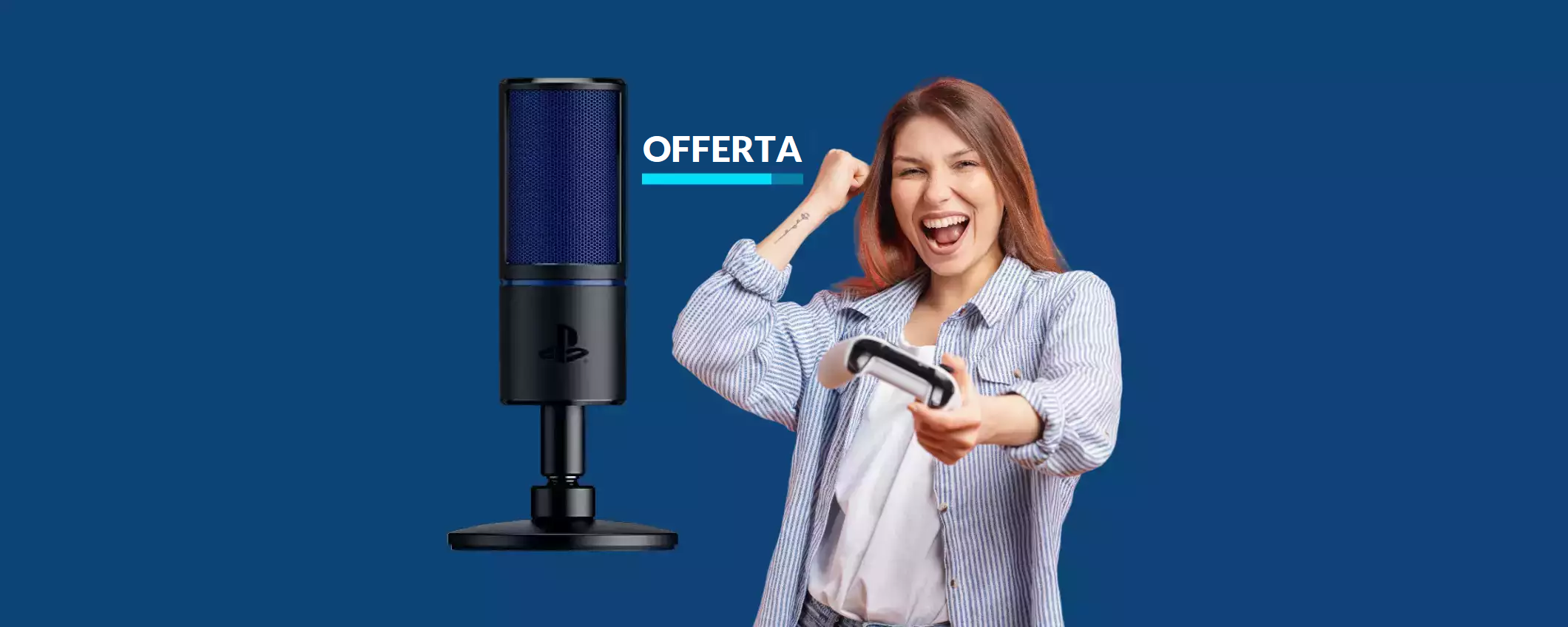 Microfono Razer a poco più di 50€: un MUST have per gli streamer
