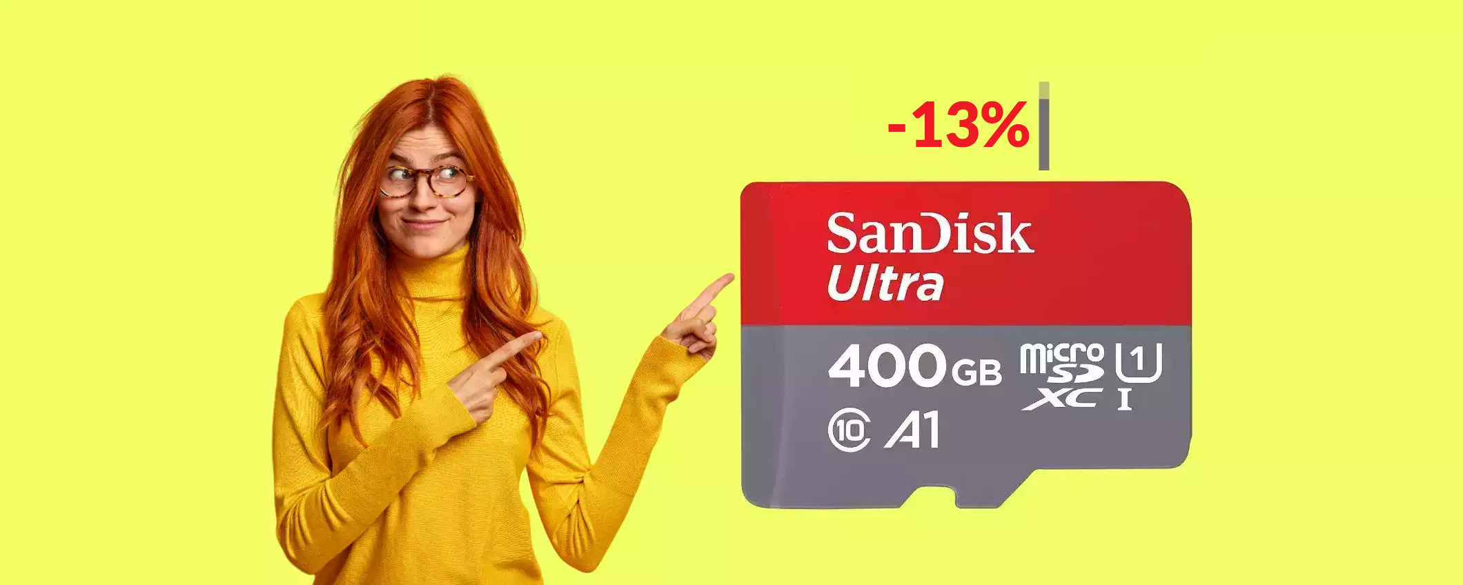 MicroSD 400GB SanDisk: veloce, resistente ed a prezzo mai visto