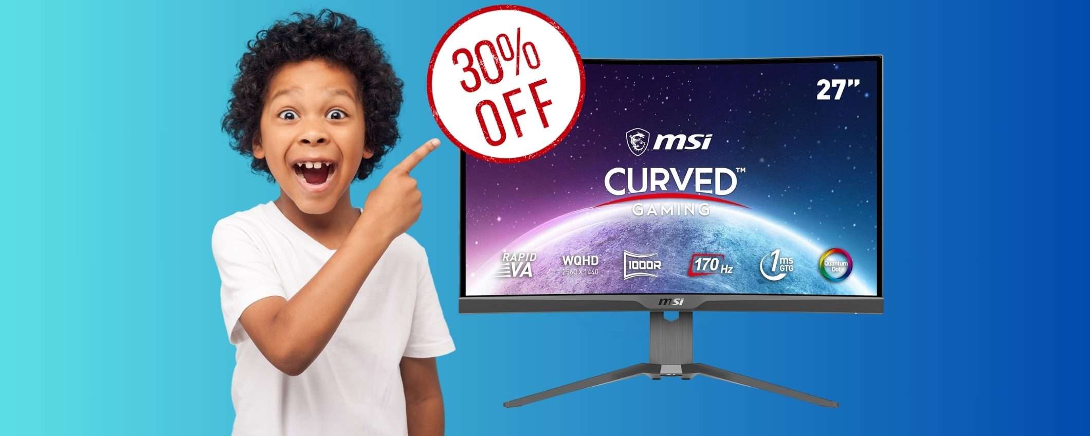 Monitor Gaming MSI da 27