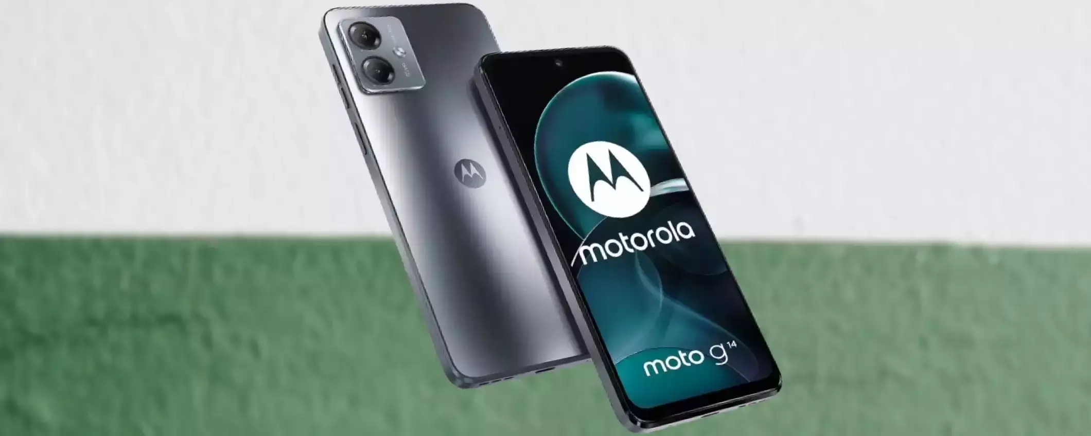 Motorola Moto G14: prezzo SUPER, costa meno di 100€