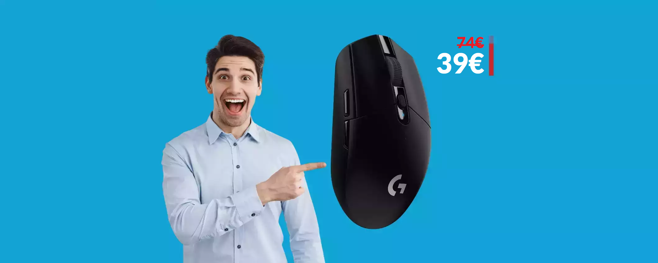 Solo 39€ per quest'ottimo mouse Logitech: ci sono ben 2 SCONTI