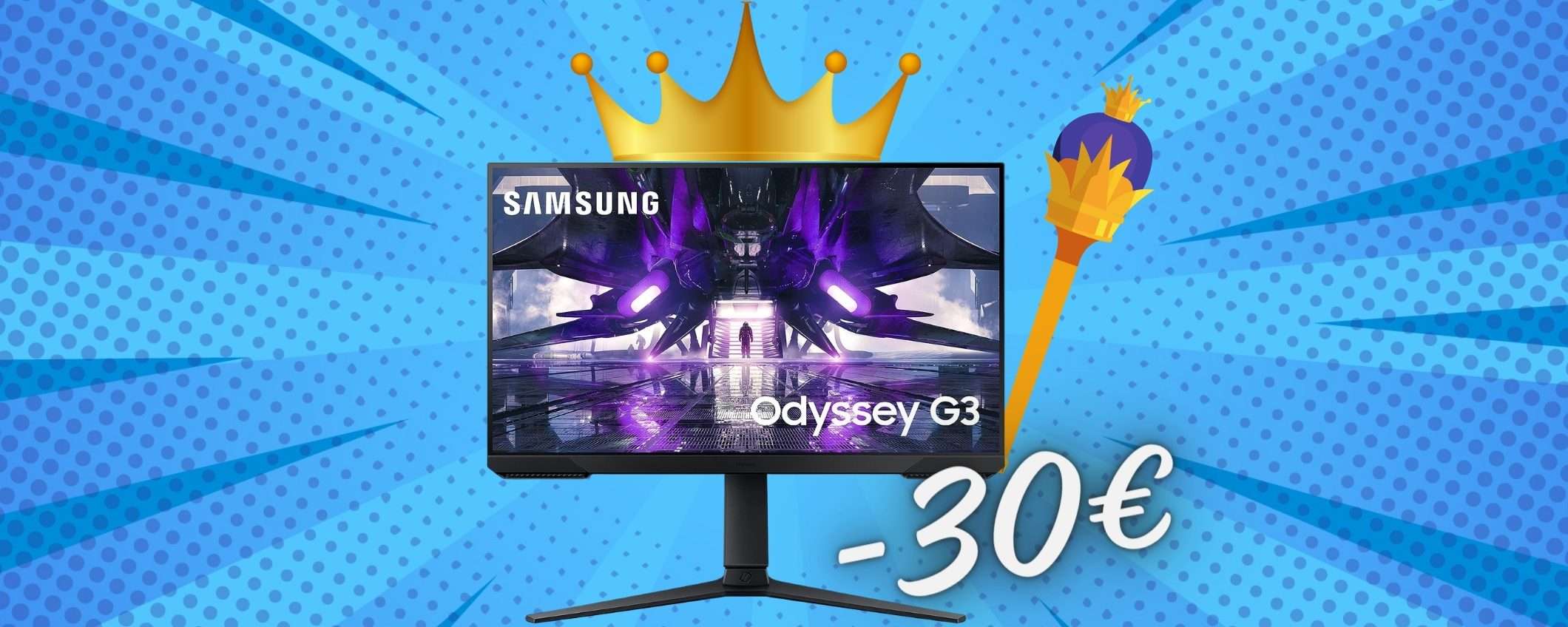 Samsung Odyssey G3: il RE dei monitor Gaming CROLLA a 129€