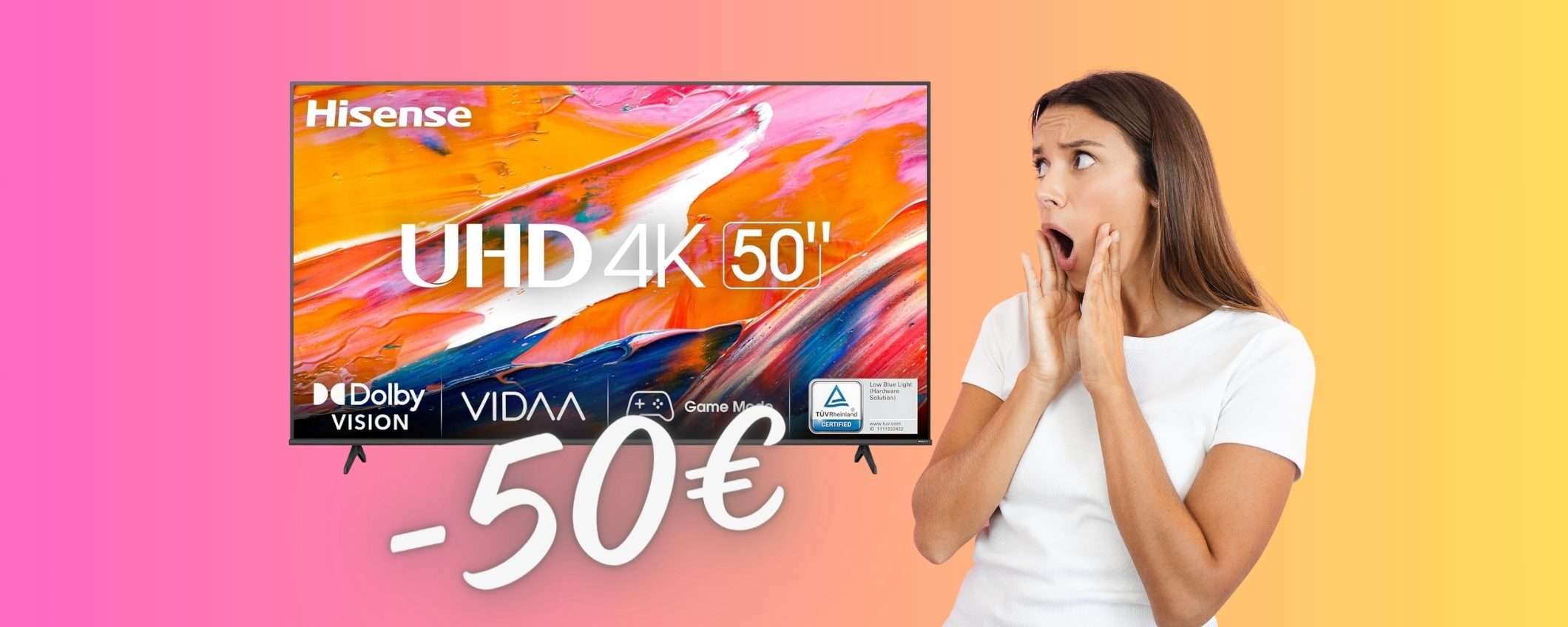 Smart TV Hisense da 50