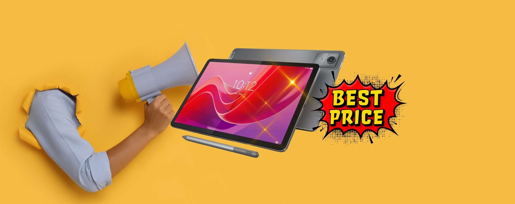 Tablet Lenovo TAB M11 con penna in SOTTOCOSTO su MediaWorld