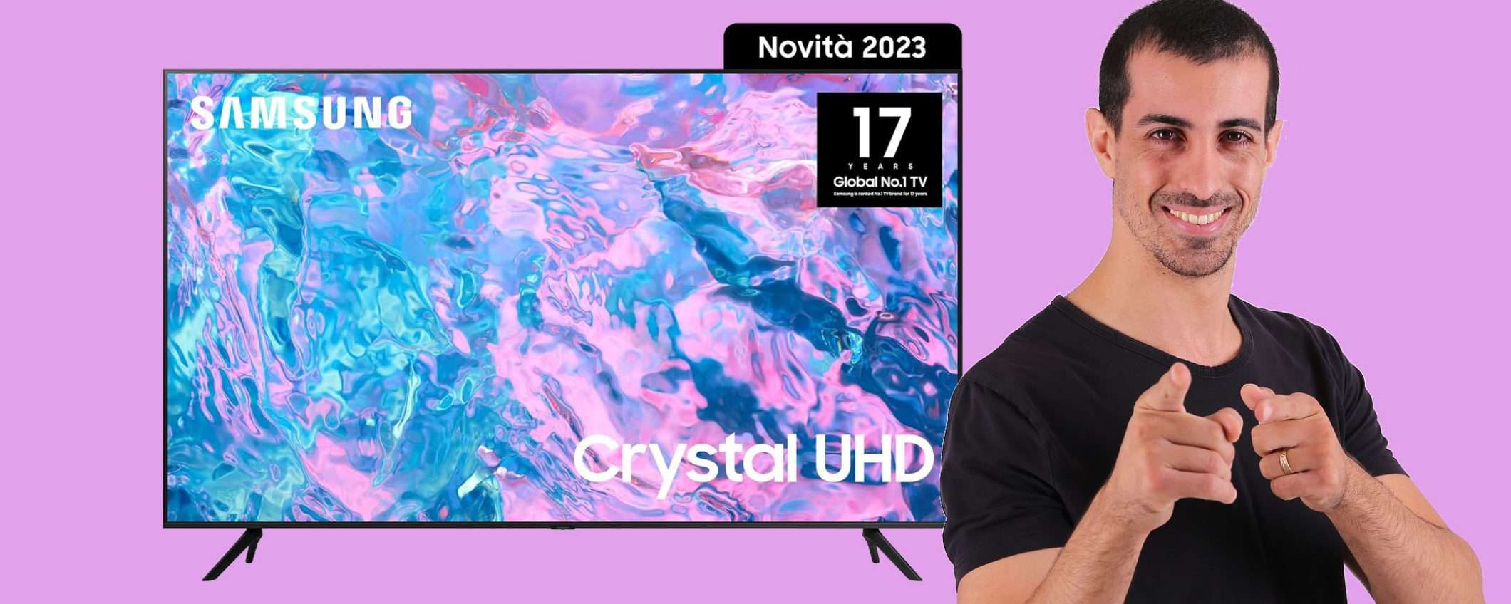 Smart TV Samsung Crystal UHD 4K da 50