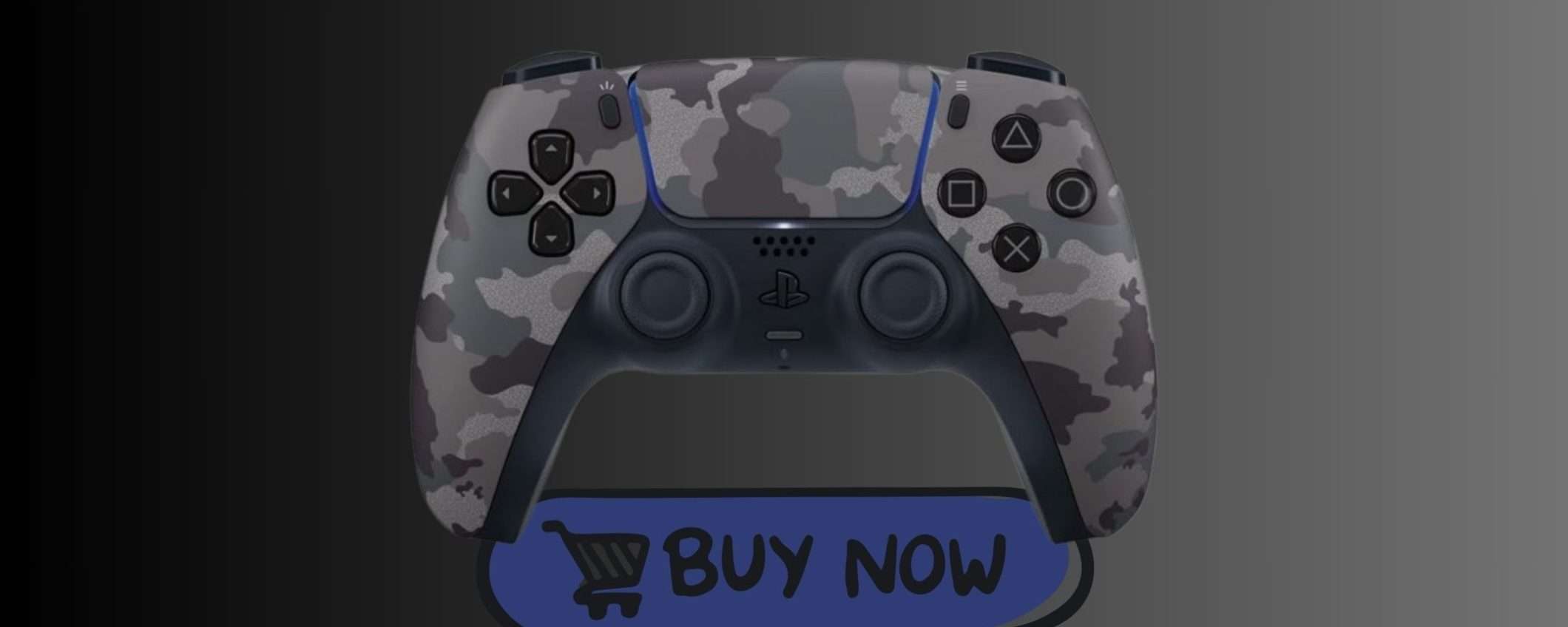 DualSense PS5: mai visto un prezzo così basso per la colorazione Grey Camo