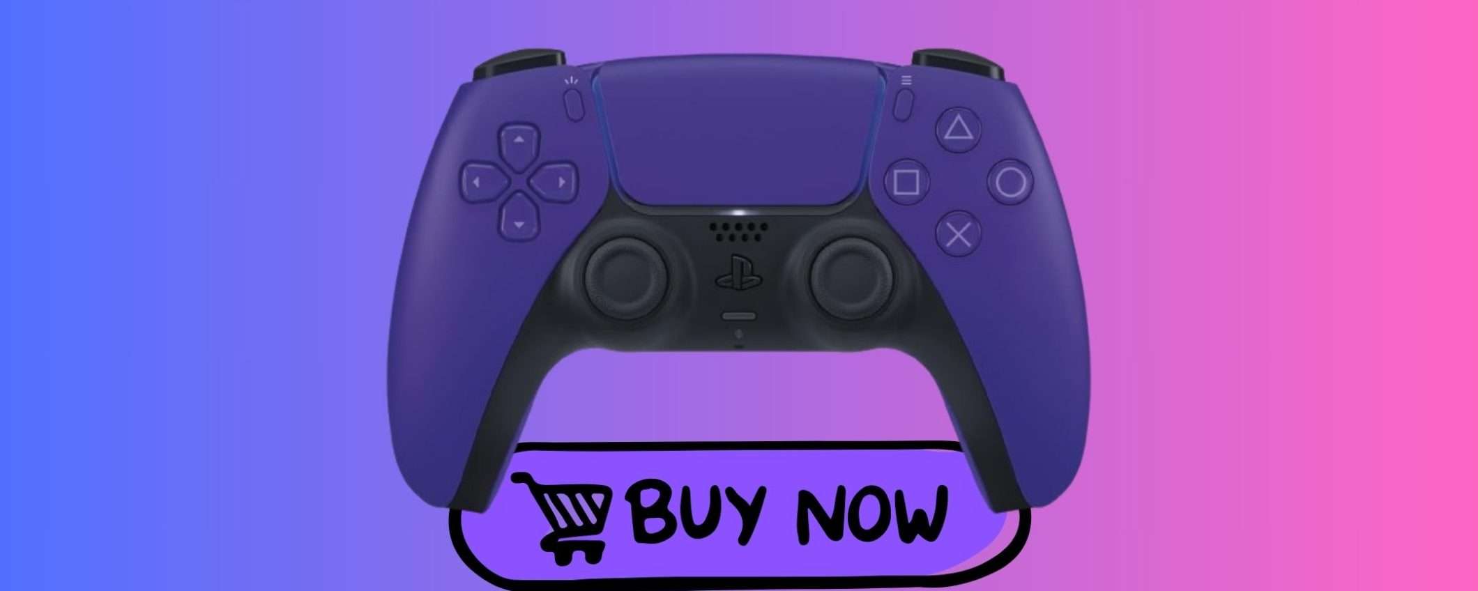 DualSense PS5: la splendida colorazione Galactic Purple a un prezzo BASSISSIMO