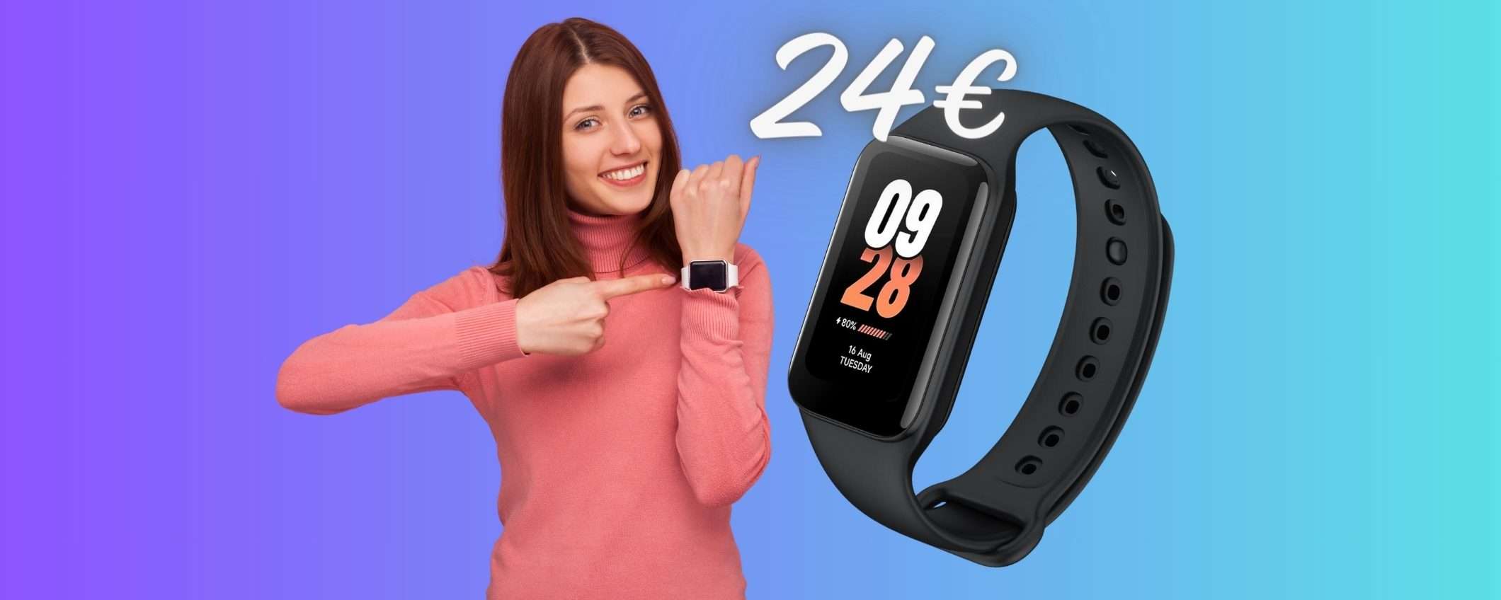 Xiaomi Smart Band 8 Active tuo con APPENA 24€ solo su eBay