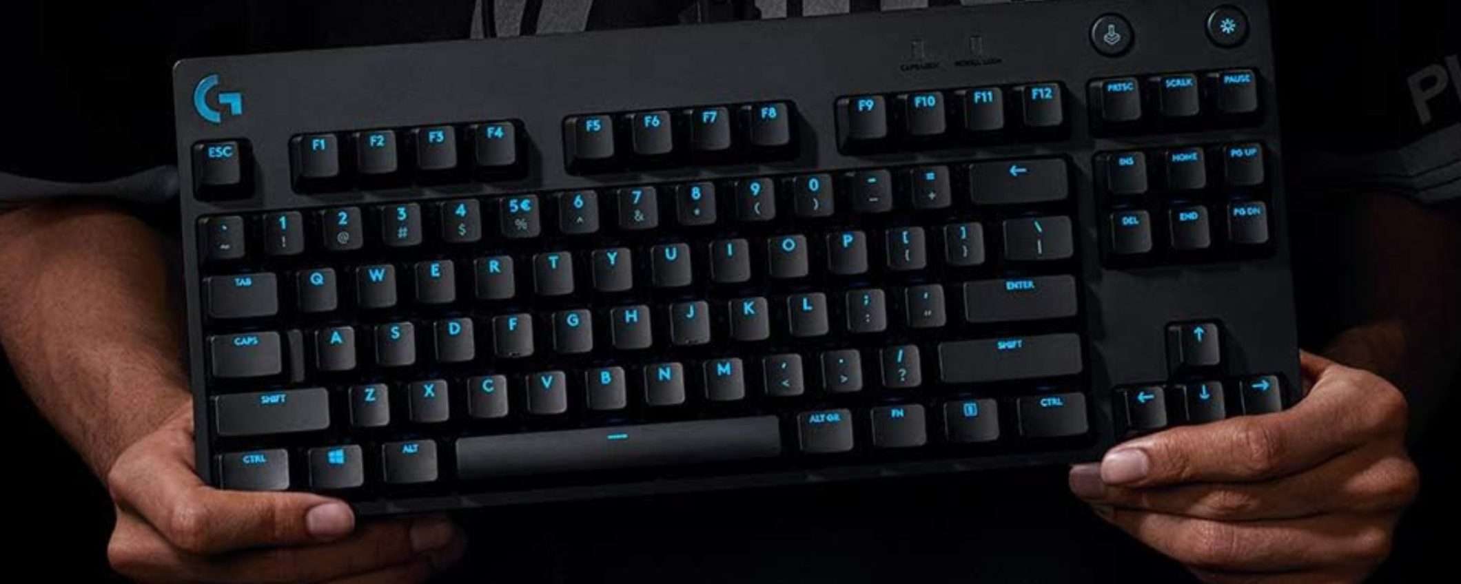 33% di SCONTO SHOCK di Amazon sulla tastiera da gaming Logitech G Pro TKL