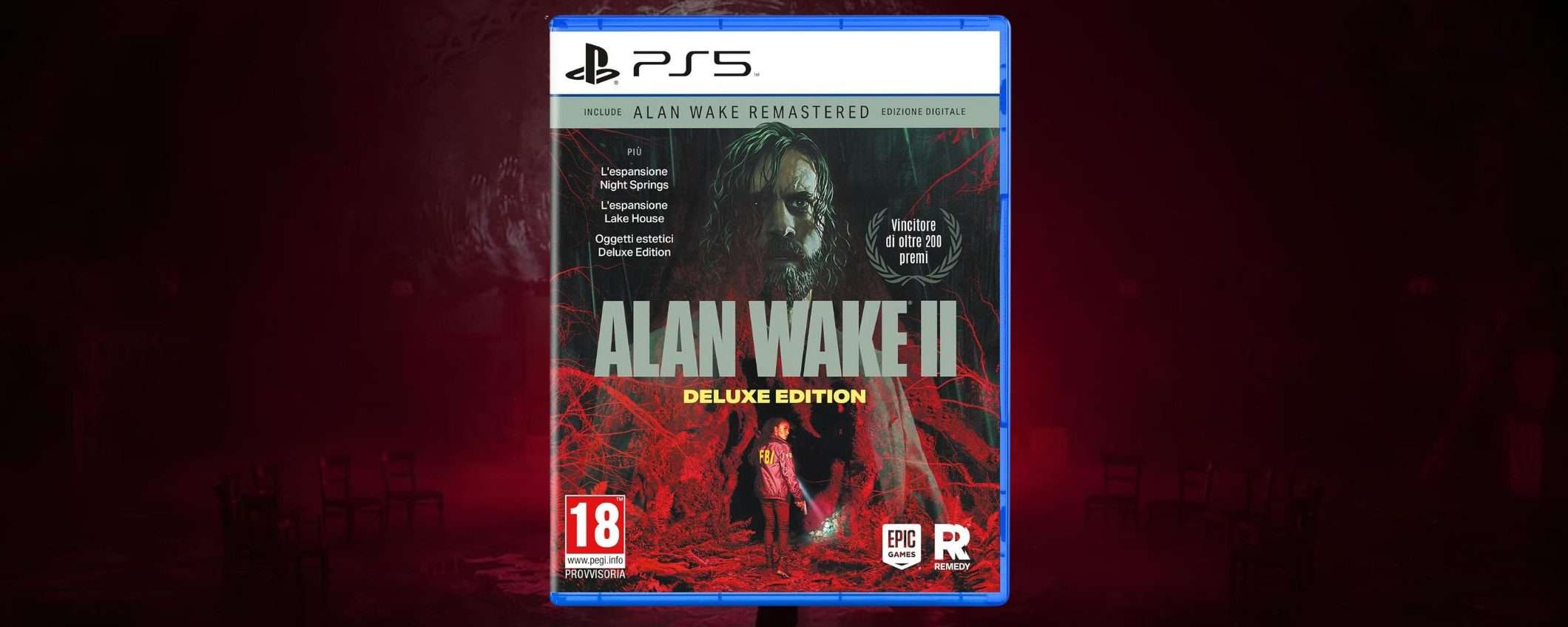 Alan Wake 2 Deluxe Edition: prenotalo su Amazon al MIGLIOR PREZZO garantito