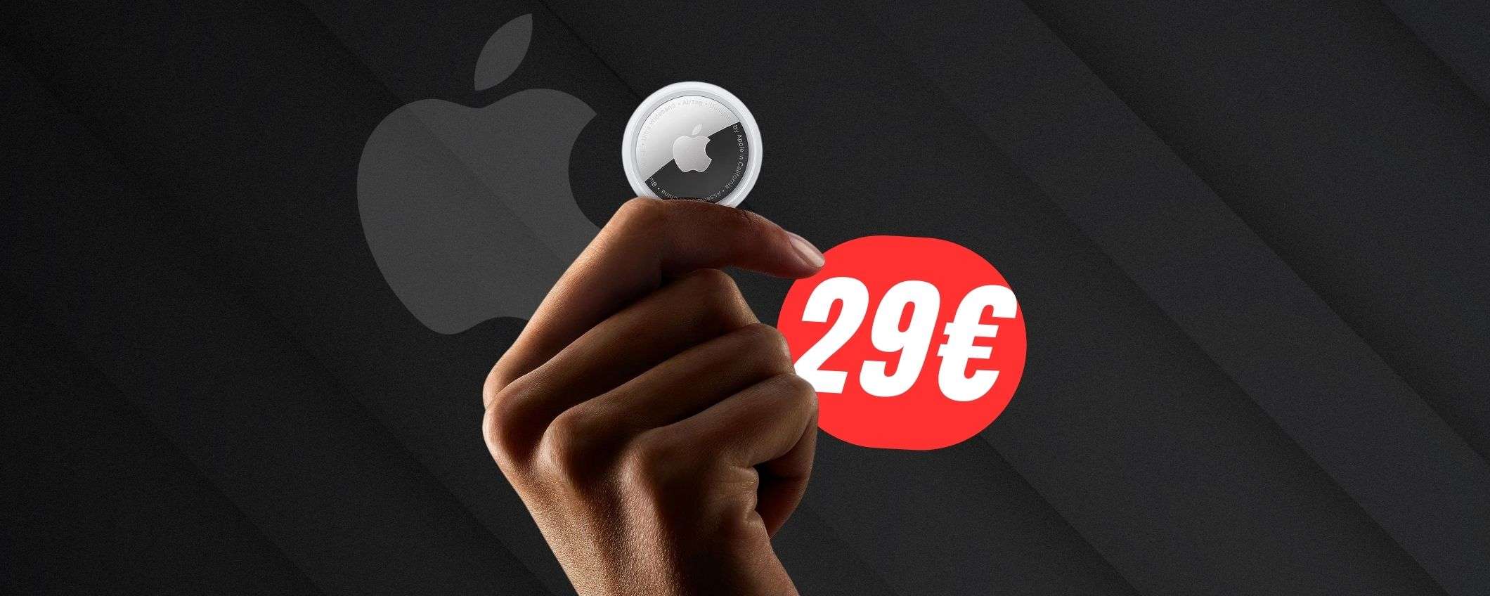 Con Apple AirTag a 29€ non perderai più il tuo portafogli o le chiavi di casa!