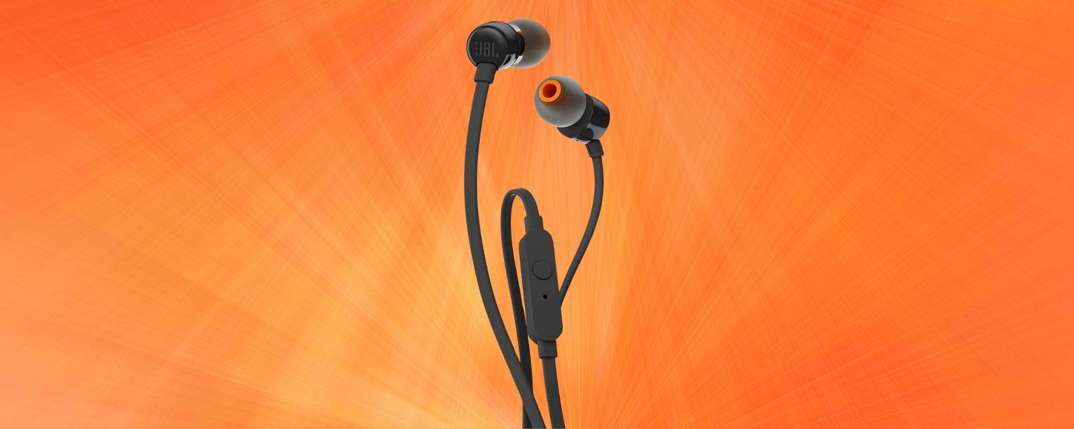 Auricolari JBL a 4,99 euro: l'oggetto sempre utile a metà prezzo (-50%)