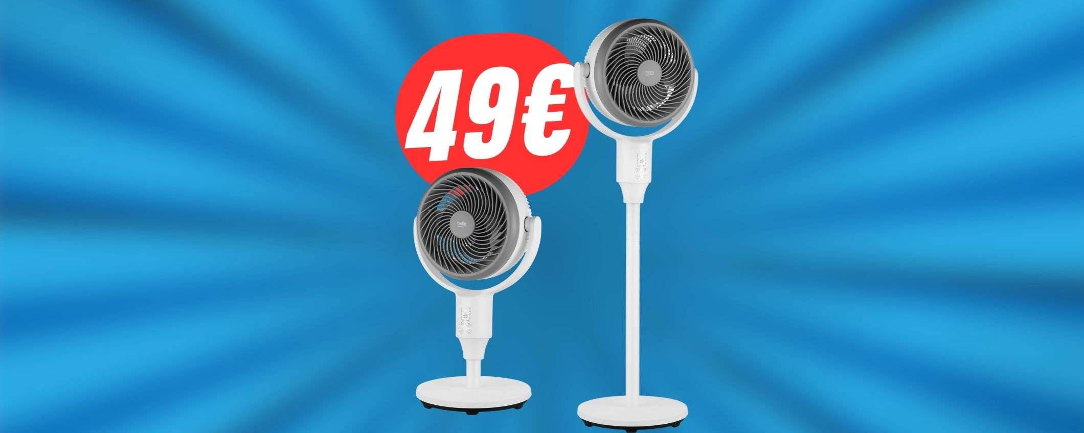 Il VENTILATORE 2in1 di Beko è perfetto (e in OFFERTA)