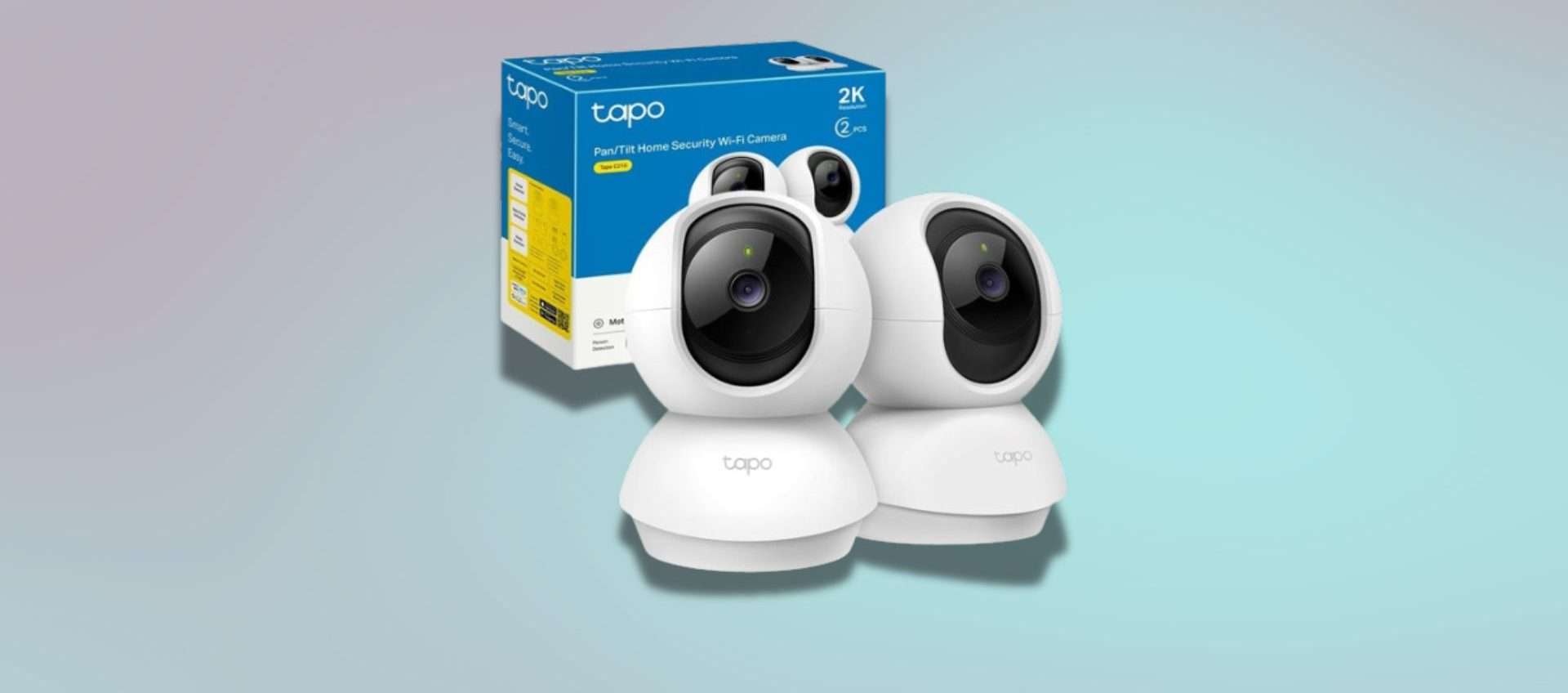 TP-Link Tapo C210P2: due telecamera di sorveglianza ad un prezzo favoloso