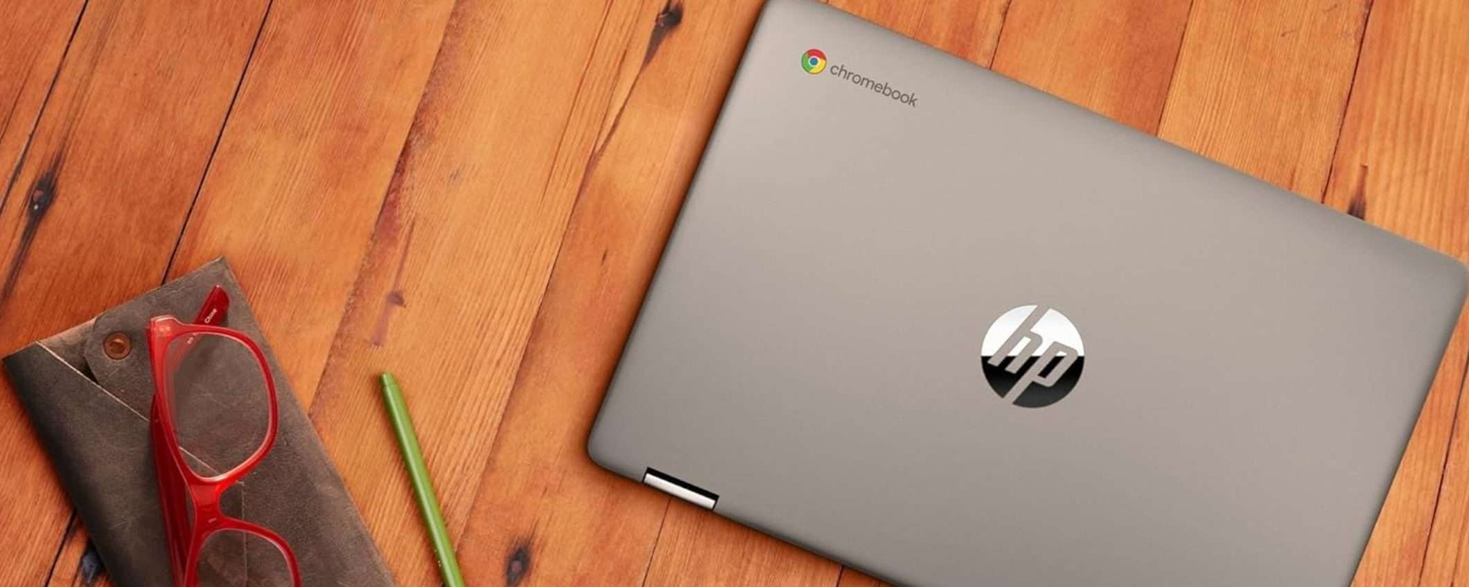 PC per lavorare e studiare? Questo chromebook di HP in SUPER OFFERTA (-32%)