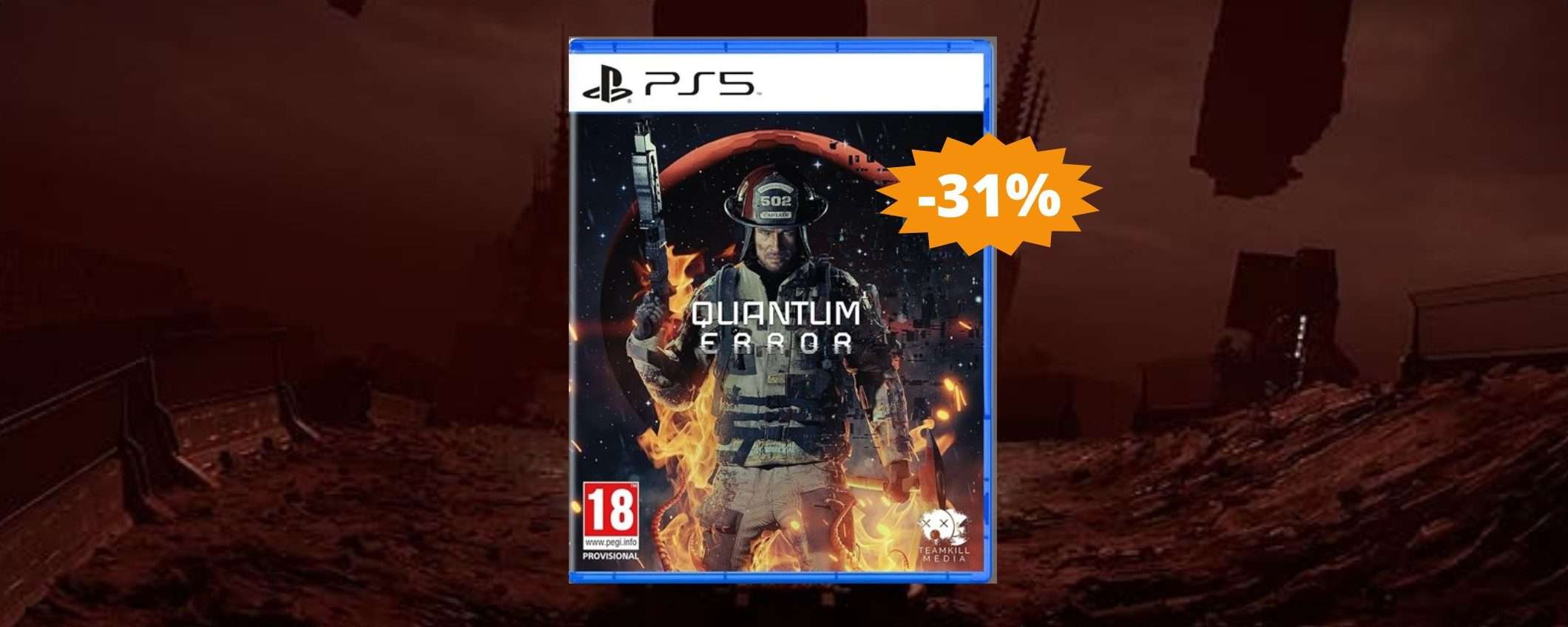 Quantum Error per PS5: un'AVVENTURA epica (-31%)