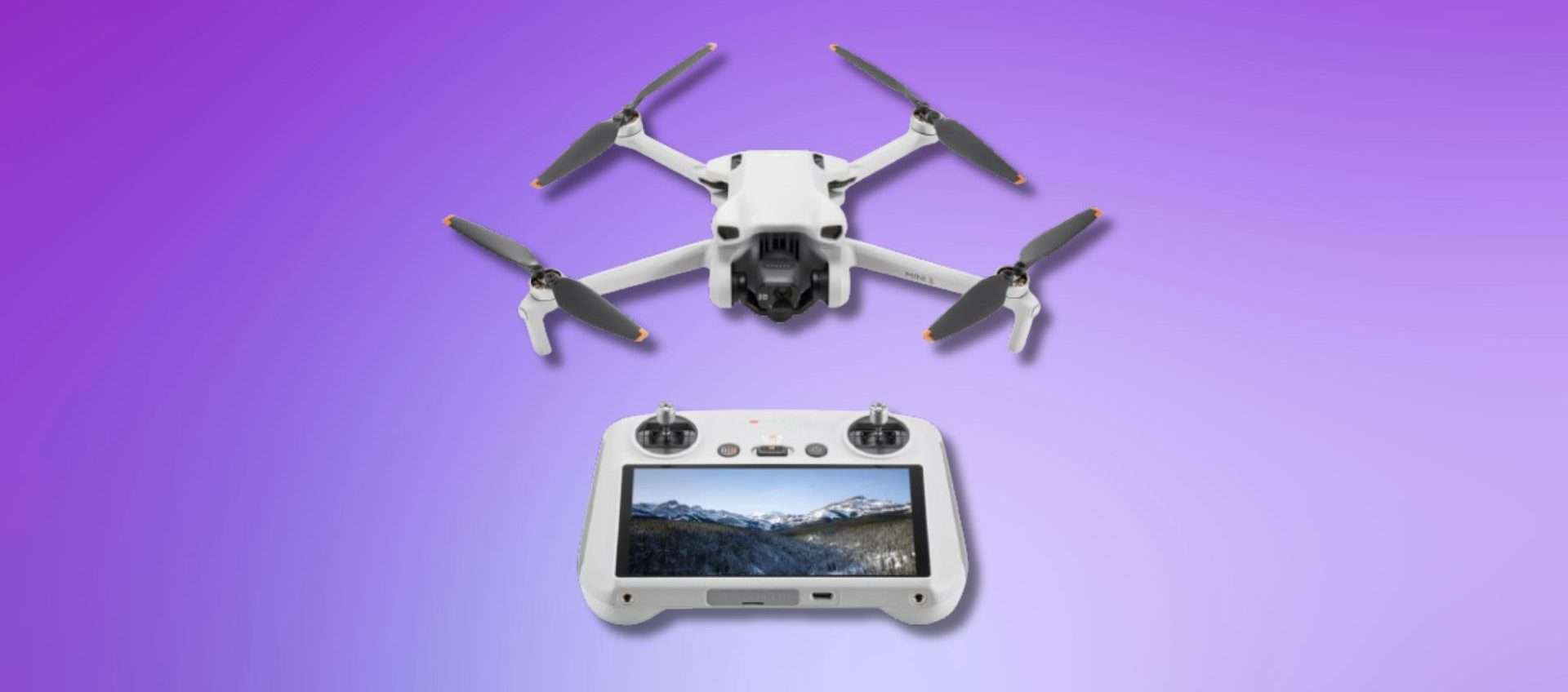 DJI Mini 3 in offerta ad un ottimo prezzo: anche a rate e il DJI RC è incluso