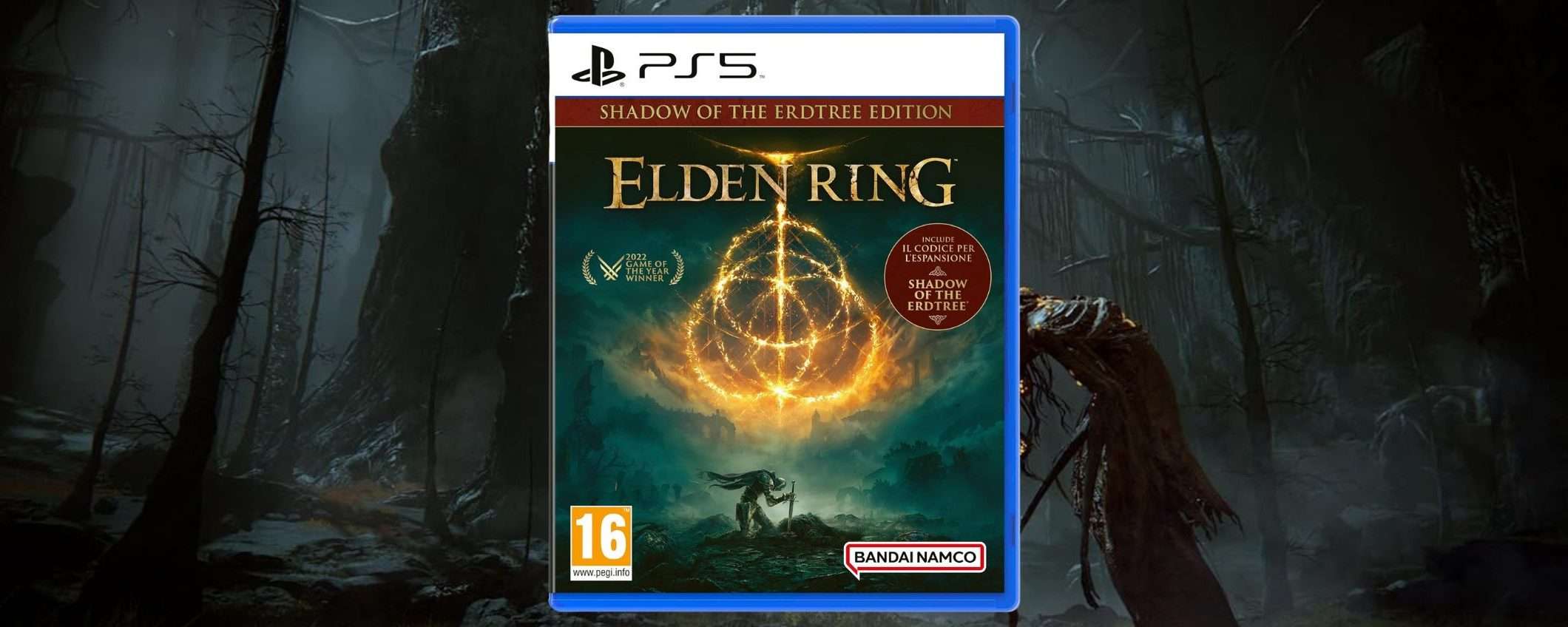 Elden Ring Shadow of The Erdtree Edition è già in OFFERTA su Amazon