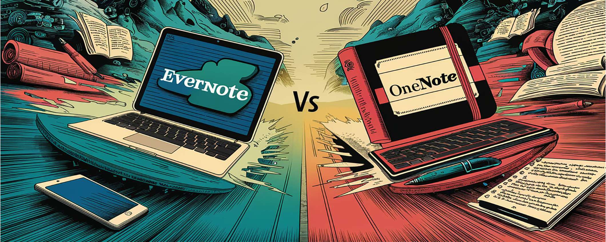 Evernote vs OneNote: quale App di Note è la migliore