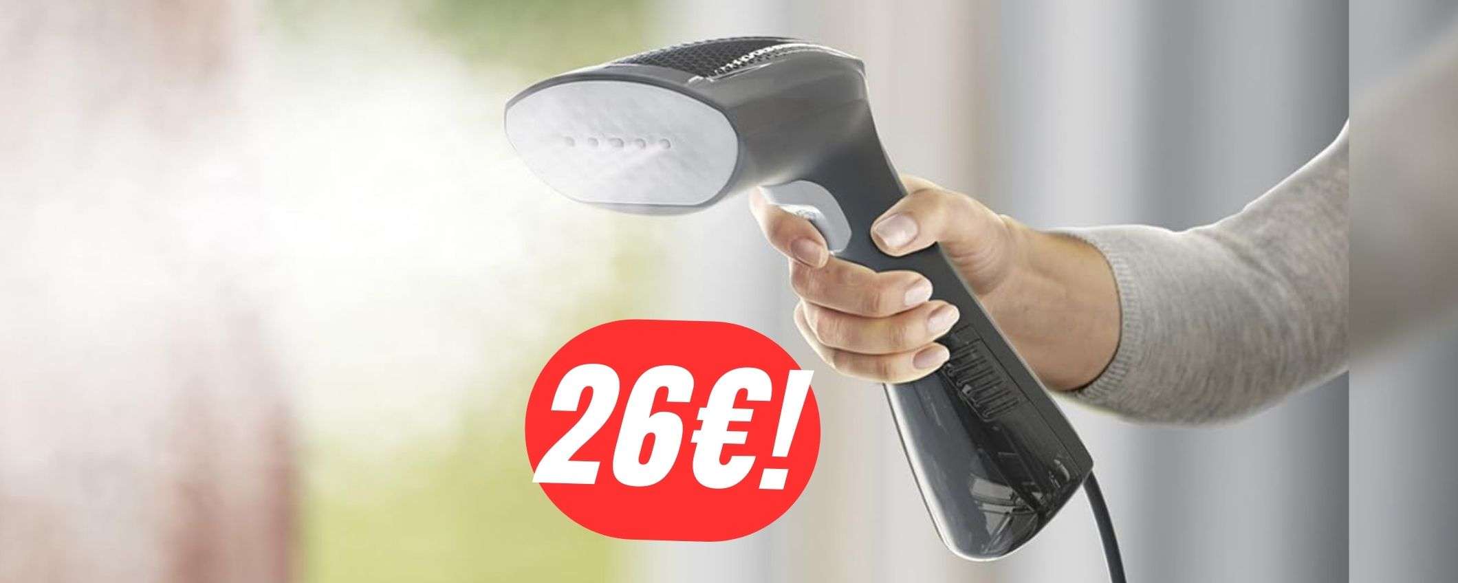 Da 59€ a 26€: il FERRO da STIRO VERTICALE Electrolux a un prezzaccio col coupon!