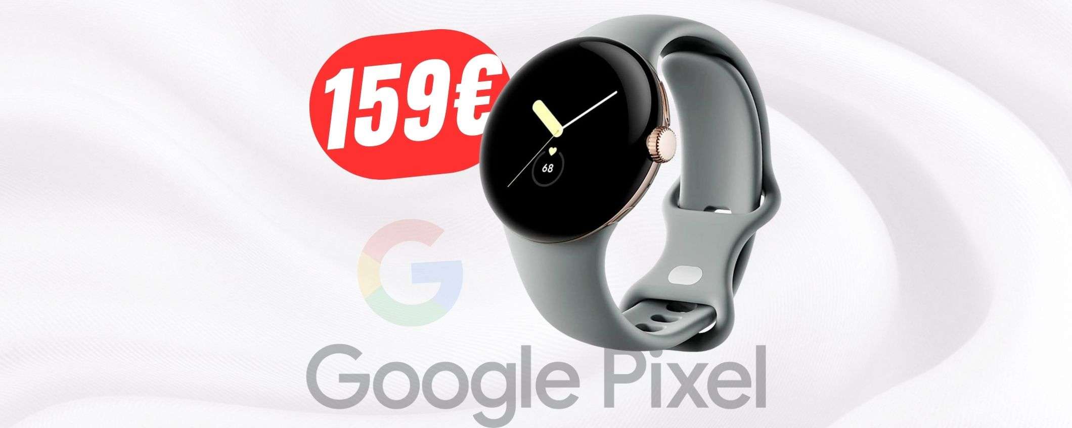 MINIMO STORICO per il Google Pixel Watch (uno dei migliori smartwatch Android)