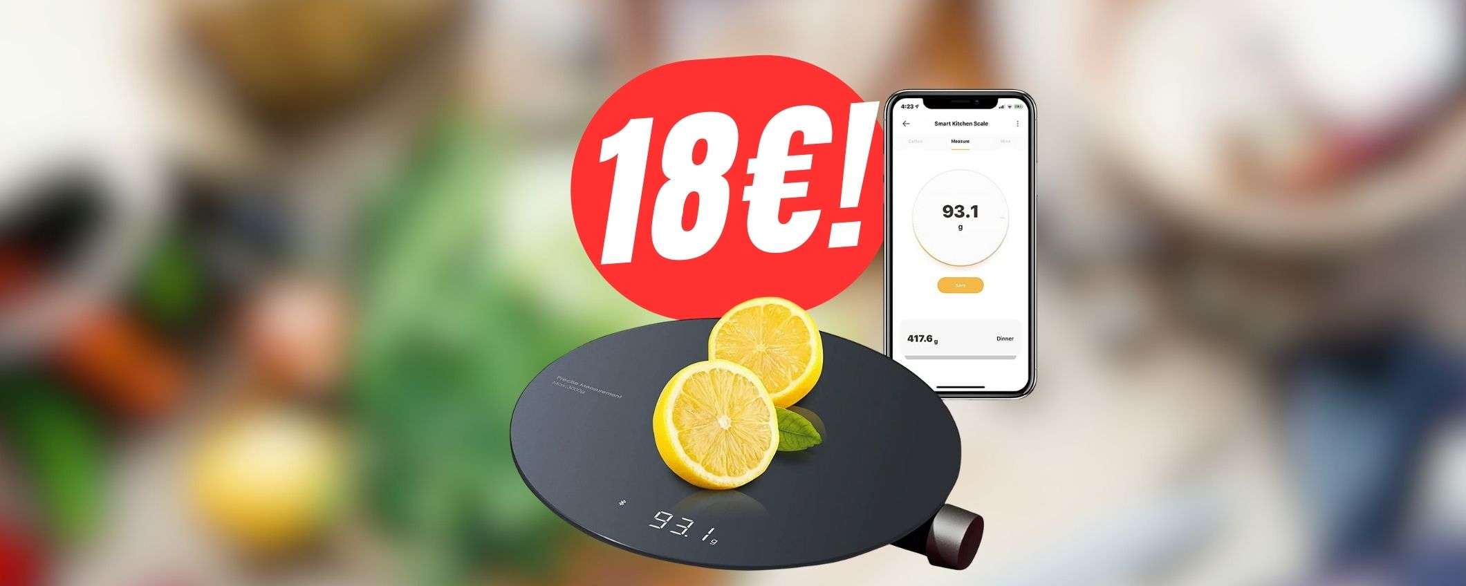 Da 47€ a 18€: la BILANCIA smart di XIAOMI a un prezzo mai visto!