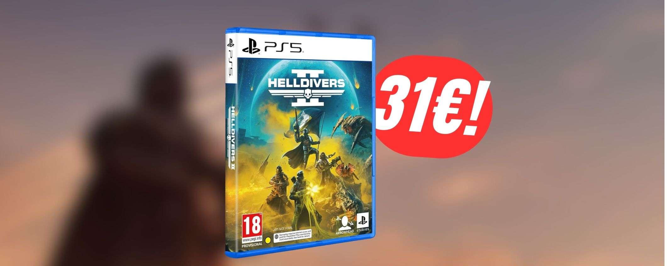 Helldivers 2 per PS5 è da prendere a questo prezzo (-24%)!