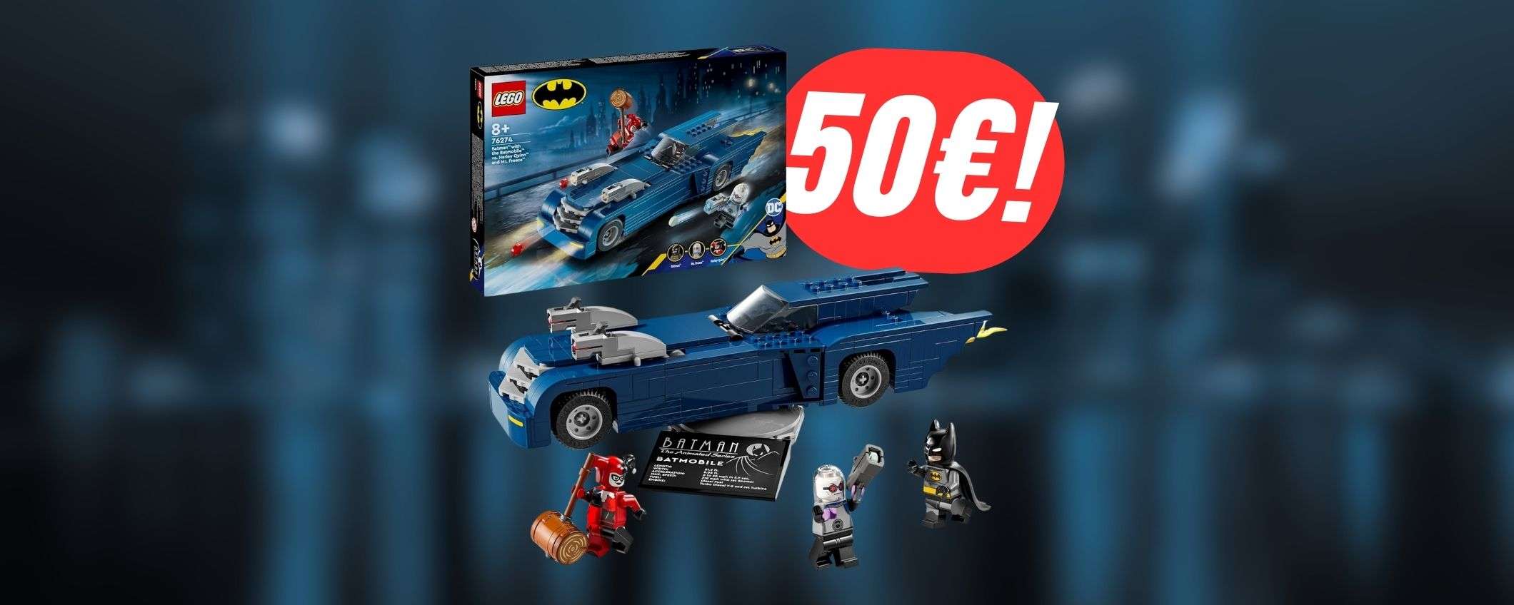 MINIMO STORICO per il set LEGO Batman (con la Batmobile!)